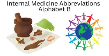 internal medicine abbreviations alphabet b
