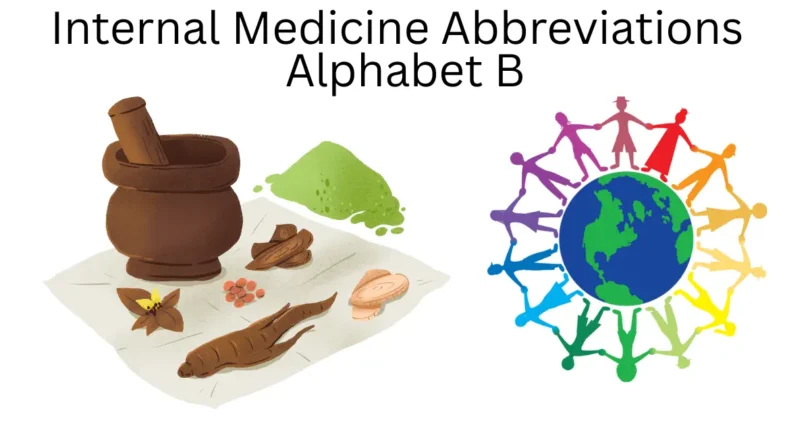 internal medicine abbreviations alphabet b
