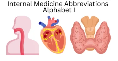 internal medicine abbreviations alphabet i