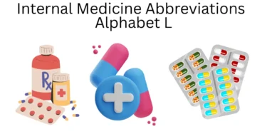 internal medicine abbreviations alphabet l