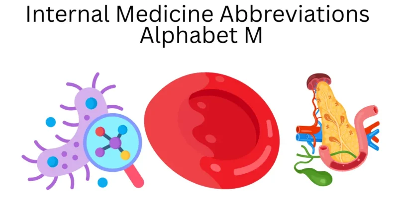 internal medicine abbreviations alphabet m