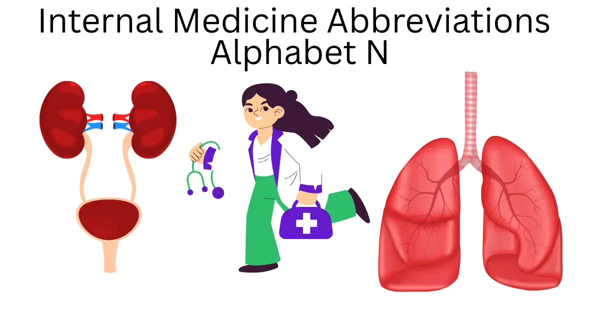 internal medicine abbreviations alphabet n