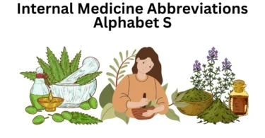 internal medicine abbreviations alphabet s