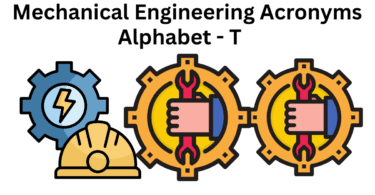 mechanical engineering abbreviations alphabet t