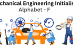 mechanical engineering initialism alphabet f