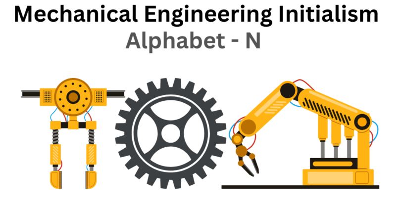 mechanical engineering initialism alphabet n