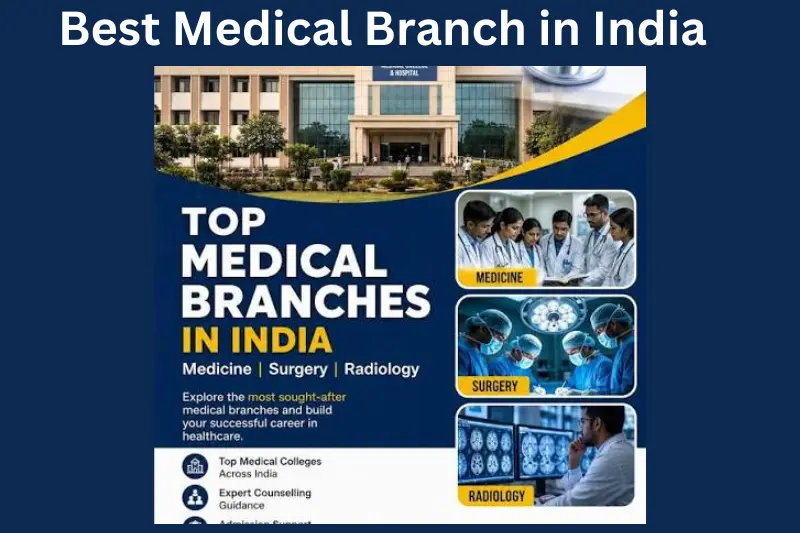 Best medical branch in India in various fields