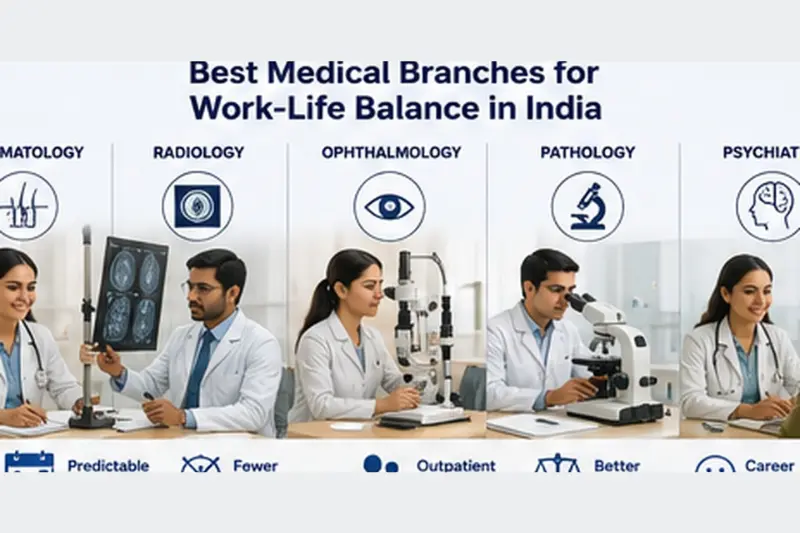 Which Medical Branch Has the Best Work-Life Balance in India Best medical branches for work-life balance in India