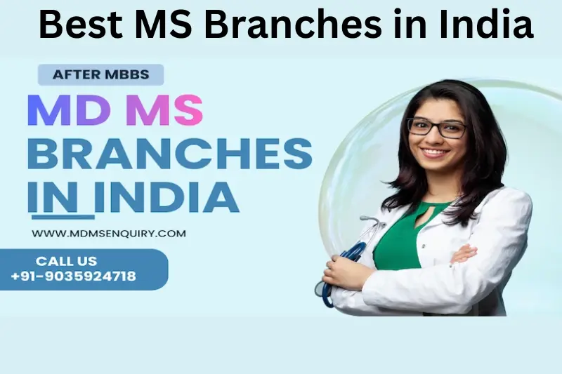 Best MS branches in India MD/MS