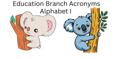 education branch acronyms alphabet i