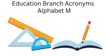 education branch acronyms alphabet m