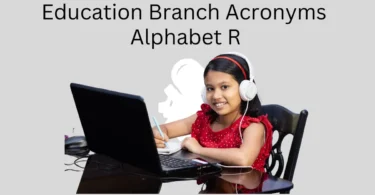 education branch acronyms alphabet r