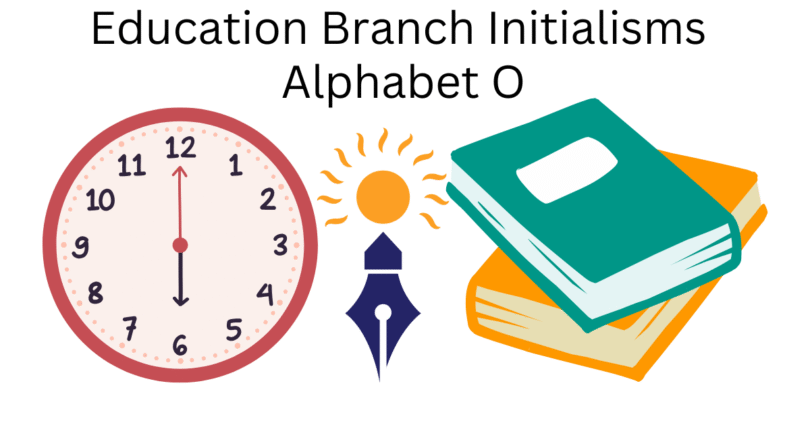 education branch initialisms alphabet o
