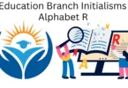 education branch initialisms alphabet r
