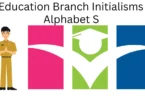 education branch initialisms alphabet s