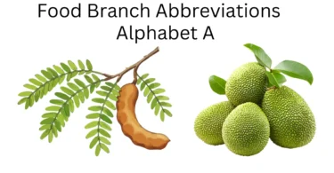 food branch abbreviations alphabet a