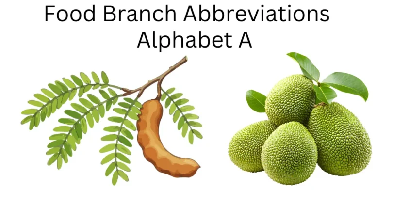 food branch abbreviations alphabet a