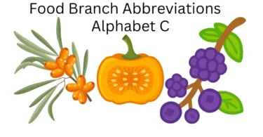 food branch abbreviations alphabet c