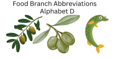 food branch abbreviations alphabet d