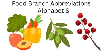 food branch abbreviations alphabet s