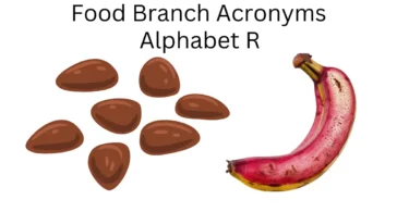 food branch acronyms alphabet r