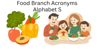 food branch acronyms alphabet s