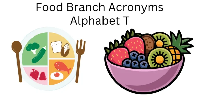 food branch acronyms alphabet t 1