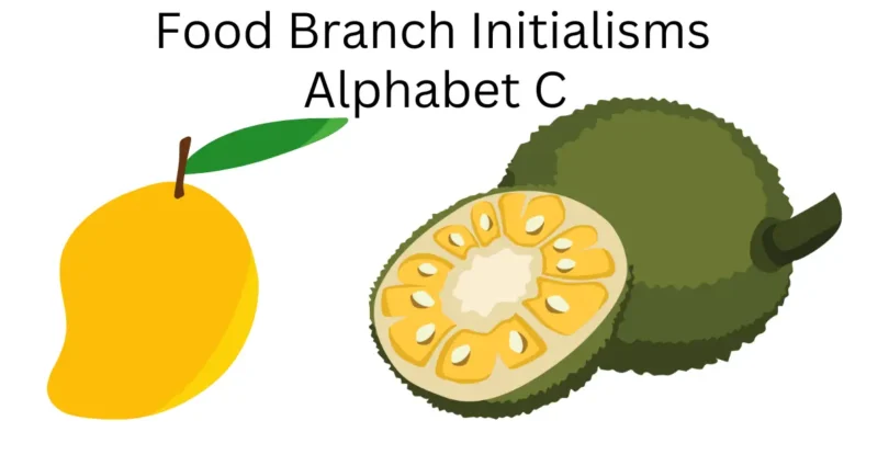 food branch initialisms alphabet c