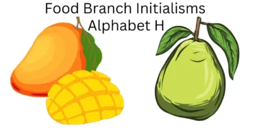 food branch initialisms alphabet h