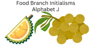 food branch initialisms alphabet j