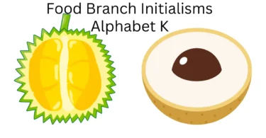 food branch initialisms alphabet k