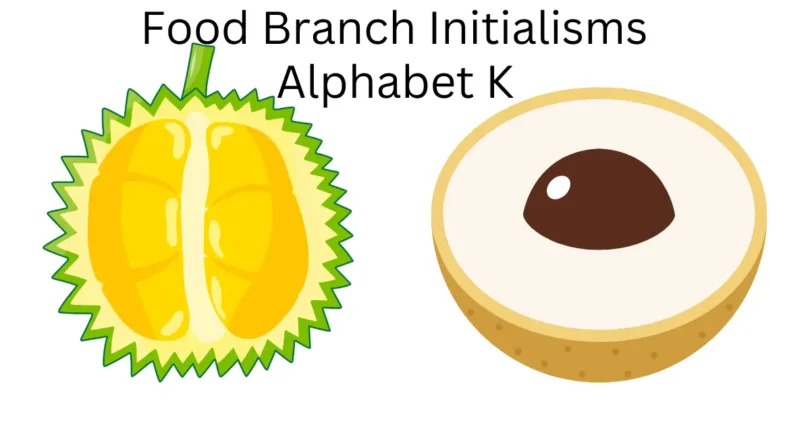 food branch initialisms alphabet k
