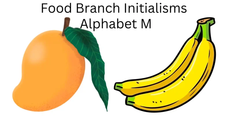 food branch initialisms alphabet m
