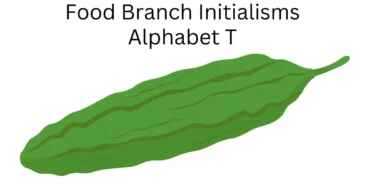 food branch initialisms alphabet t