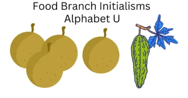 food branch initialisms alphabet u