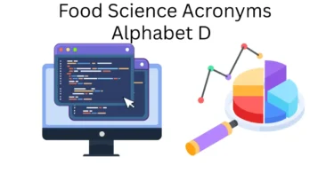 food science acronyms alphabet d