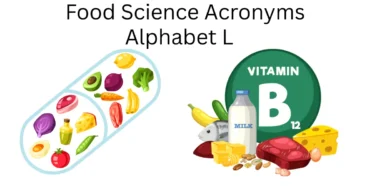 food science acronyms alphabet l