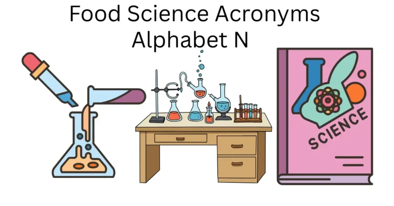 food science acronyms alphabet n