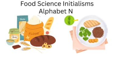 food science initialisms alphabet n