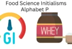 food science initialisms alphabet p