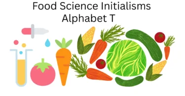 food science initialisms alphabet t