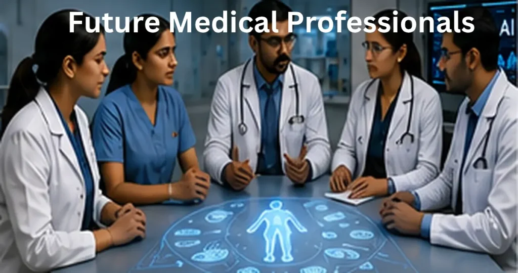 Future of Medical Careers in India: Emerging Specializations, Opportunities & Trends Future medical professionals combining clinical skills with healthcare technology
