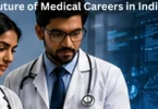 Future of medical careers in India with doctors and advanced healthcare technology