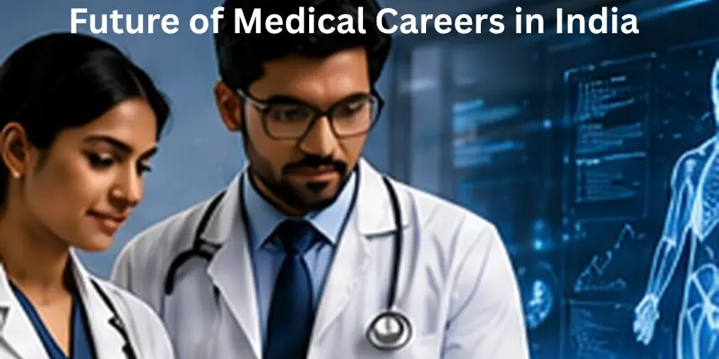 Future of medical careers in India with doctors and advanced healthcare technology
