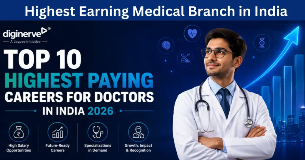 Highest earning medical branch in India top 10