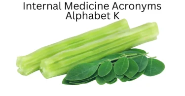 internal medicine acronyms alphabet k