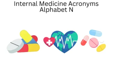 internal medicine acronyms alphabet n