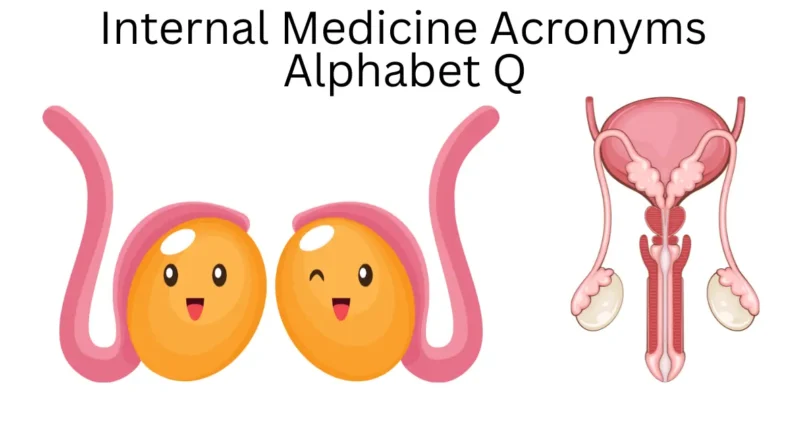 internal medicine acronyms alphabet q