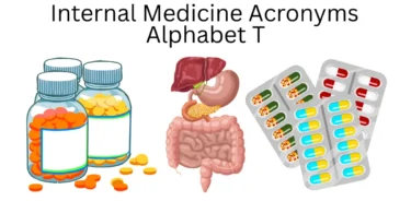 internal medicine acronyms alphabet t