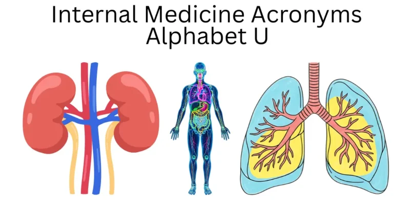 internal medicine acronyms alphabet u